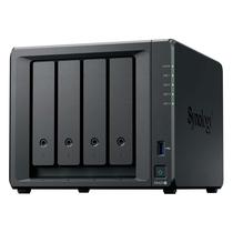 Servidor Nas Synology Diskstation DS423+ DDR4 Intel Celeron J4125 4 Baias - Preto