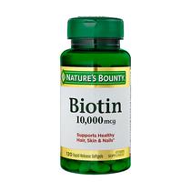 Biotin Nature's Bounty 10,000MCG 120 Softgels