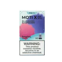 Vaper Moti X Mini 4ML DTL Blueberry Raspberry 3MG