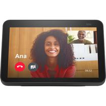 Speaker Amazon Echo Show 8 - com Alexa - 2A Geracao - Tela 8" Touchscreen - Bluetooth/Wi-Fi - Preto