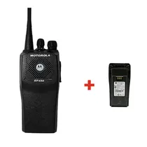 Rádio Portátil Motorola EP450S – VHF / Uhf + Bateria Extra