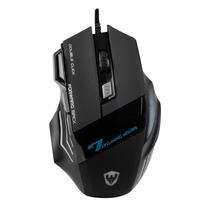 Mouse Gamer Satellite A-89 RGB 4800 Dpi USB - Preto