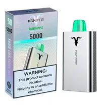 Vaporizador Descartavel Ignite V50 - 5000 Puffs - Green Apple