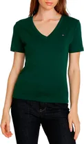 Camiseta Tommy Hilfiger WW0WW40584 L6K - Feminina