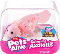 Pets Alive Swimming Axolotls Zuru Rosa - 9556