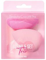 Esponja Difuminador Beauty Creations Bend & Set Trio BC-BTS (3 Pecas)