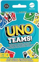 Jogo de Cartas Uno Teams Mattel - HXT58