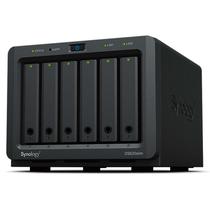 Servidor Nas Storage Synology Diskstation DS620SLIM DDR3 Intel Celeron J3355 6 Baias - Preto