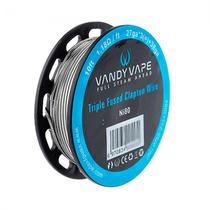 Fio Vandy Vape Triple Fused Clapton NI80 27GA 1.18 Ohm