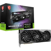 Placa de Vídeo MSI Geforce RTX 4090 Gaming X Slim 24 GB GDDR6X - Preto