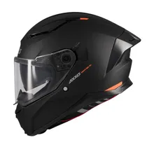 Capacete Axxis Panther SV Solid A1 - Fechado - Tamanho XXL - com Óculos Interno - Gloss Black
