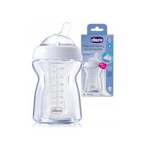 Chicco Nursery Biberon Natural Feeling Vidrio 250 Sil Detalles En El Producto 250ML s/C