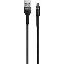 Cabo Foxbox USB-A | Microusb Energy Round 20W - Black (1M)