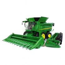 John Deere 1/16 Combine S690 Whit Corn Grain Head Big Farm 47101