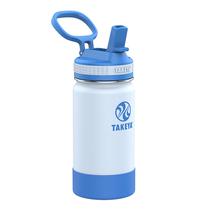 Garrafa Termica Takeya Bottles Actives Kids Straw Lid 51146 de 14OZ (414ML) - New Day Blue