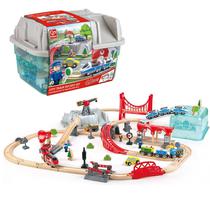 Hape Juego de Bloques Tren de La Ciudad