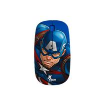 Mouse Wir Xtech XTM-M340CA Capitan America Azul