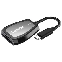Leitor de Memoria Lexar Dual-Slot Reader USB-C (LRW470U-Rnhnu)