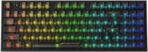 Teclado Gamer Redragon Irelia Pro K658CTB-RGB-Pro Sem Fio  Preto Transparente