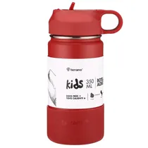 Garrafa Térmica Terrano Kids B0402011010 de 350ML - Vermelho