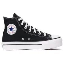 Calzado Converse All Star Hi Plataforma Tela Negro N52 Cod:CT04940001