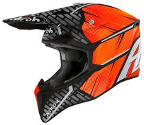 Capacete para Moto Airoh Wraap Idol - Tamanho M (57-58) - Laranja