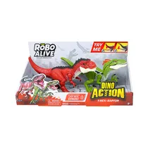 Figuras de Dinosaurios Zuru Robo Alive Real-Life Robotics Pets Dino Action T-Rex & Raptor 7193
