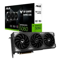 Placa de Vídeo RTX5060 8GB Asus Tuf Gaming Oc Edi GDDR7 3FAN 90YV0N00-M0NA00 TUF-RTX5060-08G