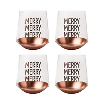 Set de Vasos Santini 180-2900264 400ML 4 Piezas