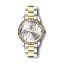 Relogio Analogico Feminino Daniel Klein Premium DK.1.12421-3 - Dourado e Prata