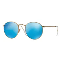 Óculos Ray Ban Masculino RB3447 112/4L 50 - Azul/Dourado