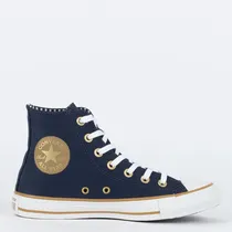 Calzado Converse All Star Play On Fashion Hi Azul