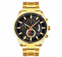 Hummer Reloj Metal Dorado WH2-224205 Multifuncion