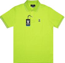 Outlet Camiseta Polo Psycho Bunny B6K136 Masculina - Fair Green