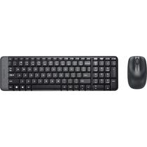 Kit Teclado + Mouse Sem Fio Logitech MK220 (Espanhol)