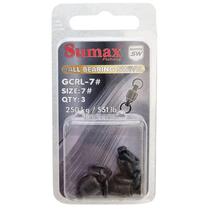 Sumax Pesca Accesorios Girador GCRL-7# C/3PCS Acero Inoxidable - Hecho de Acero Inoxidable 2X Mas Resistente Que s/C