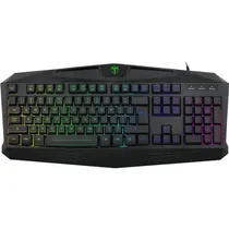Teclado Gamer T-Dagger Tanker Rainbow – Preto TGK-106