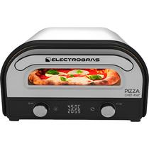 Forno Profissional para Pizza Electrobras BHPZ-450 450O 220V - Prata/Preto