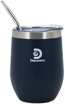 Cuia Térmica para Mate Discovery 15246F Con Bomba 350ML - Azul
