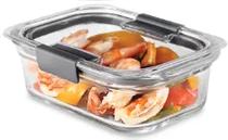 Rubbermaid Contenedor Brilliance Glass 2150878 Vidrio s/C