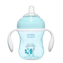 Chicco Nursery Vaso de Transicion Azul 200ML 4M+ Pack 2 Detalles En El Producto 200ML Azul