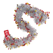 Festão de Brilhos 7CM X 2M - Vermelho
