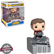 Funko Pop Marvel Infinity *Deluxe* Guardins Ship Star Lord *Ex 1021