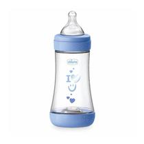 Chicco Nursery Biberon PERFECT5 Azul 2M+ 240ML - 20223-21 Detalles En El Producto 240ML Azul