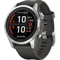 Smartwatch Garmin Fenix 7S Pro Solar 010-02776-01 com 42MM / 10 Atm / 32GB / Wi-Fi - Graphite