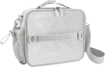 Lancheira Escolar Bentgo Kids Prints Lunch Bag - Bgptbag-SLGL Silver Glitter