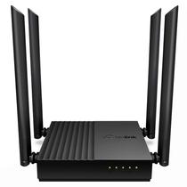 Roteador TP-Link Archer C64 AC1200 Dual Band / 2.4GHZ / 5GHZ / 4 Antenas - Preto