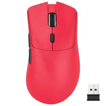 Mouse Gamer Attack Shark R1 1K Wireless / Bluetooth - Vermelho