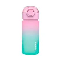 Botella Con Pajita Buba Degradé 18105 Rosa 450ML