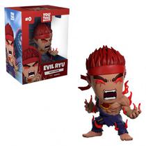 Boneco Youtooz Street Fighter Ryu Evil 421296362724